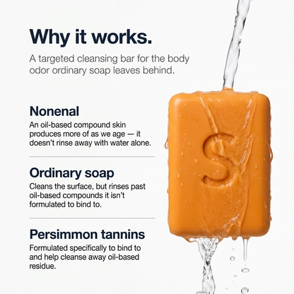 Clear Scent Persimmon Cleansing Bar